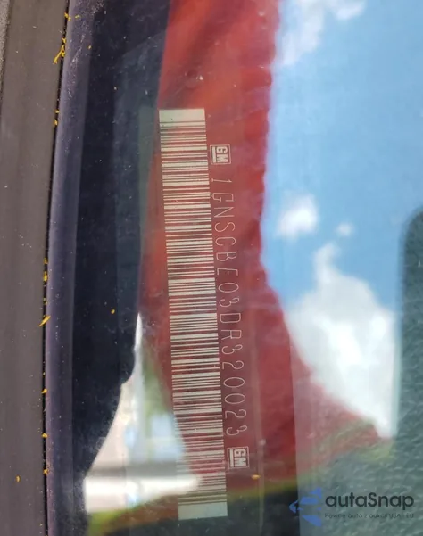 2013 Chevrolet Tahoe C1500 Lt z USA, uszkodzony, nr VIN 1GNSCBE03DR320023